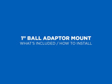 Load image into Gallery viewer, 1" Ball Adaptor Motorcycle Kit - Universal Fit
