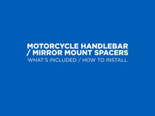 Load image into Gallery viewer, 2 x Spacers (10mm)  - Motorcycle/Scooter
